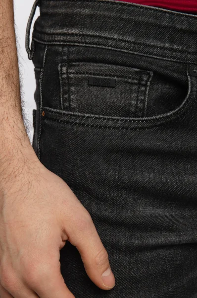 Jeans Charleston | Extra slim fit BOSS ORANGE μαύρο