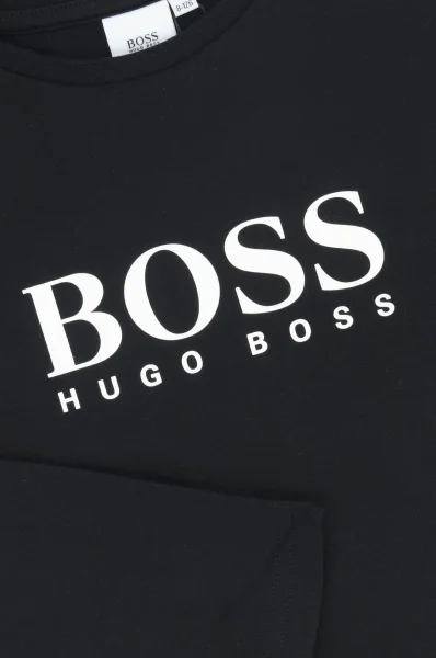 longsleeve | regular fit BOSS Kidswear μαύρο
