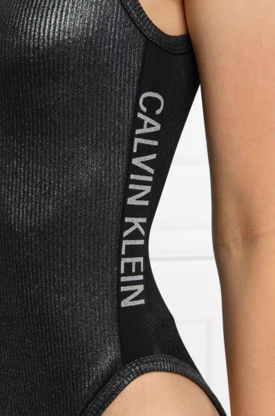 Μαγιό Calvin Klein Swimwear ασημί