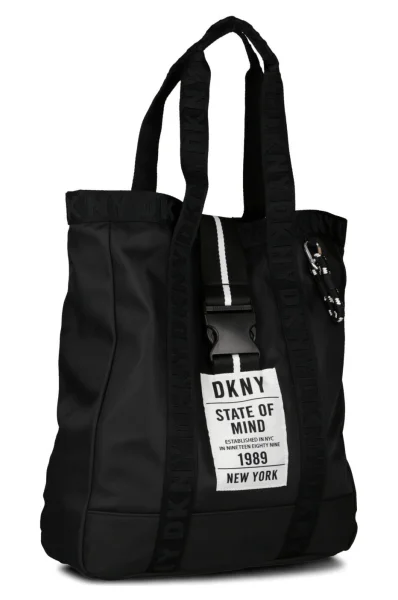 Τσάντα shopper DKNY Kids μαύρο