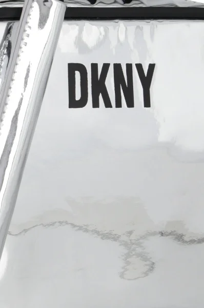 Τσάντα ώμου DKNY Kids ασημί