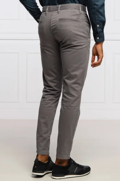 παντελόνια chino schino-taber d | tapered BOSS ORANGE γκρί