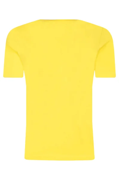 T-shirt | Slim Fit BOSS Kidswear κίτρινο