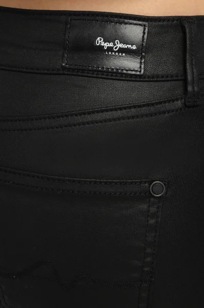 Παντελόνι PIXIE | Skinny fit | mid waist Pepe Jeans London μαύρο