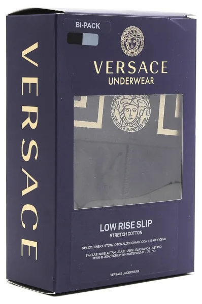 Slip 2pack Versace μαύρο