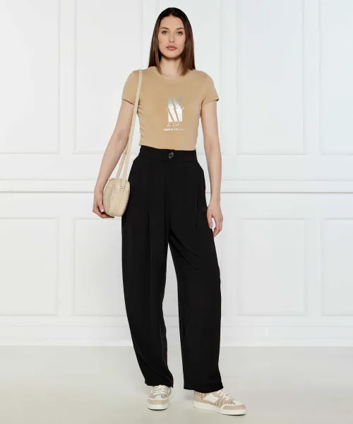 Παντελόνι | Regular Fit Armani Exchange μαύρο