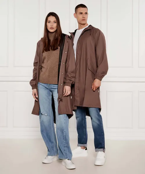 Μπουφάν πάρκα | Casual fit Rains καφέ