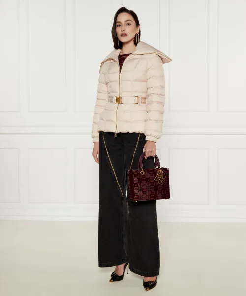 Μπουφάν | Regular Fit Elisabetta Franchi εκρί