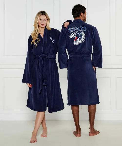 Μπουρνούζι KVTIGER | Regular Fit Kenzo Home ναυτικό μπλε