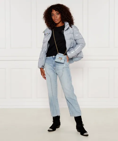 Μπουφάν CRYSTAL | Regular Fit Pinko χρώμα του ουρανού