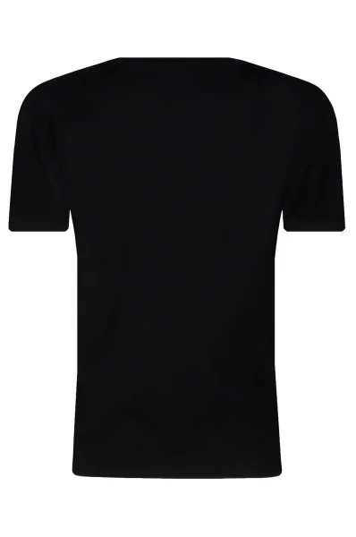 T-shirt | Relaxed fit HUGO KIDS μαύρο