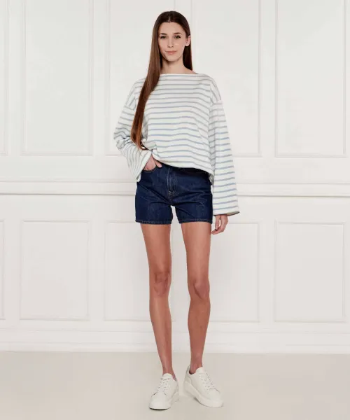 Μπλούζα MARINER | Oversize fit POLO RALPH LAUREN χρώμα του ουρανού