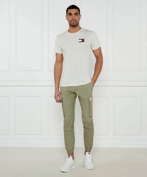 Παντελόνι cargo | Skinny fit Calvin Klein Jeans χακί