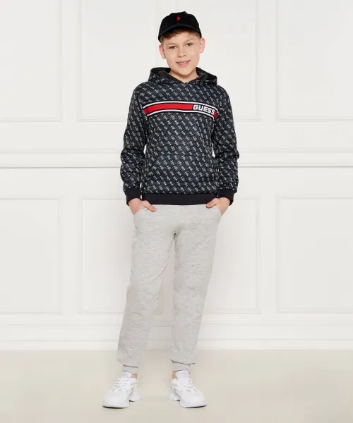 Μπλούζα | Regular Fit GUESS ACTIVE μαύρο