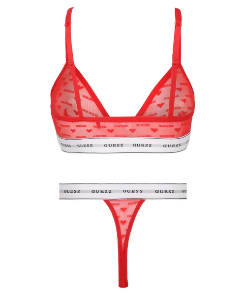 Σετ εσώρουχα LISA Guess Underwear  κόκκινο