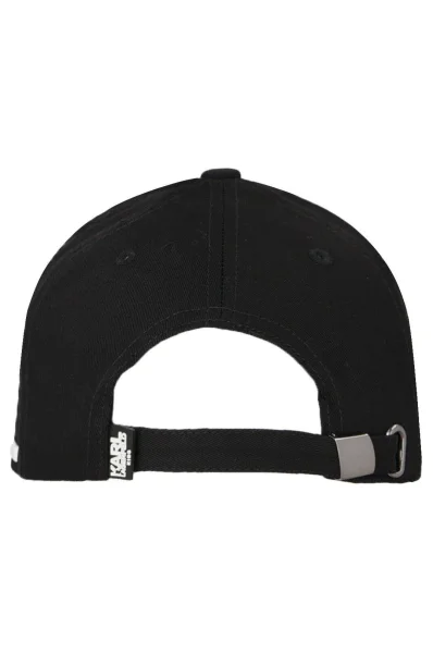 Καπέλο μπείζμπολ Karl Lagerfeld Kids μαύρο