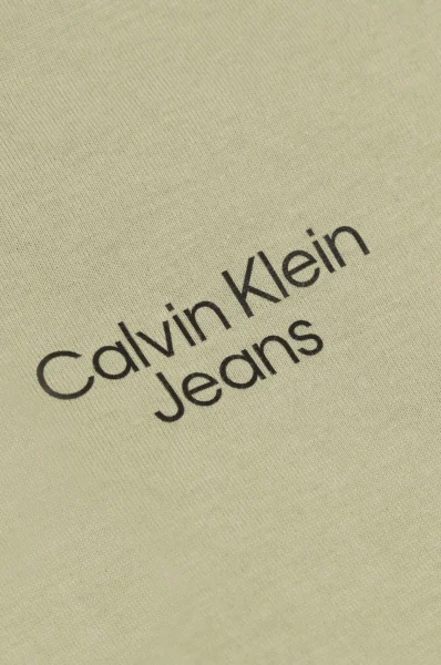T-shirt | Regular Fit CALVIN KLEIN JEANS χακί