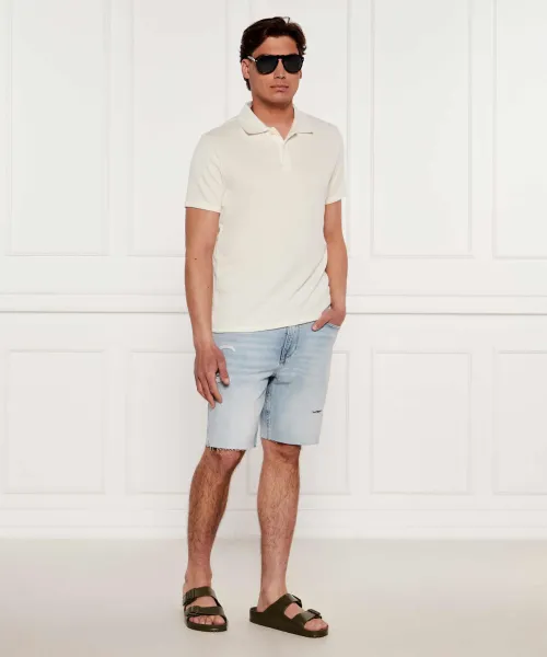 Τζιν σορτς WYATT | Regular Fit GUESS χρώμα του ουρανού