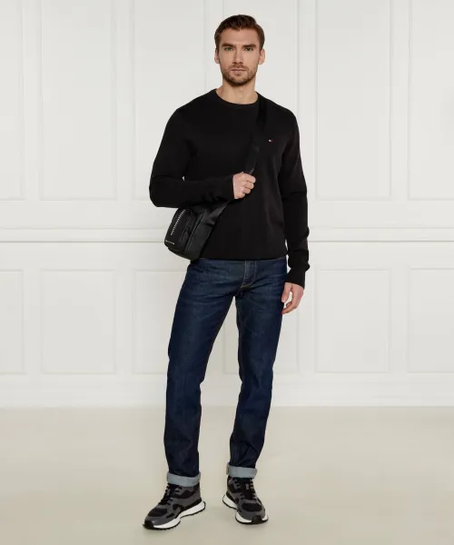 Πουλόβερ | Regular Fit Tommy Hilfiger μαύρο