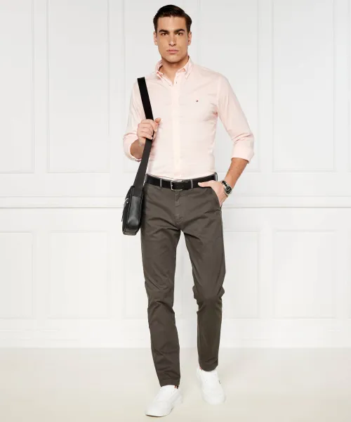 Παντελόνια chino HARLEM ESSENTIAL TWILL | Regular Fit Tommy Hilfiger σταχτί
