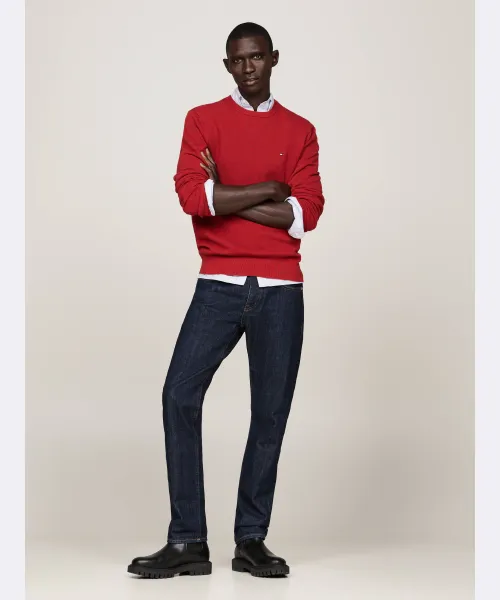 Πουλόβερ | Regular Fit Tommy Hilfiger κόκκινο