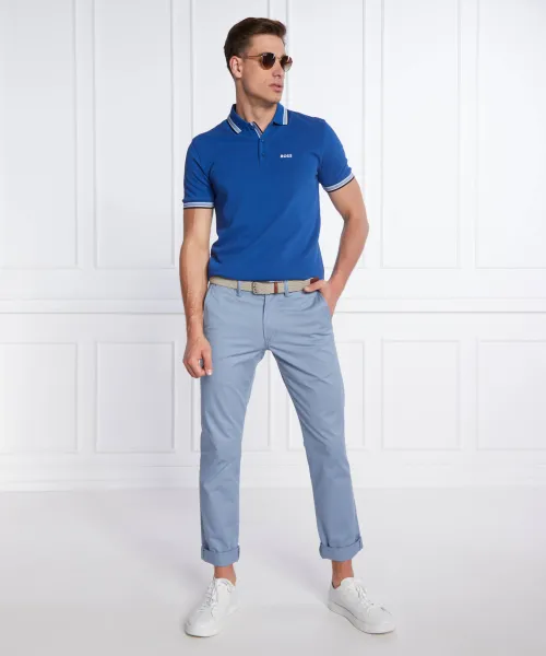 πόλο paddy | regular fit BOSS GREEN μπλέ