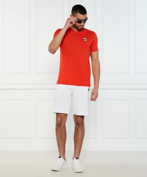 T-shirt | Regular Fit Karl Lagerfeld κόκκινο