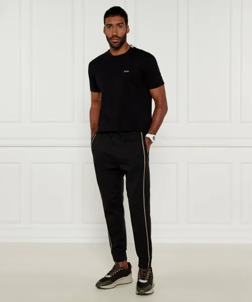 T-shirt Taddy | Regular Fit BOSS GREEN μαύρο