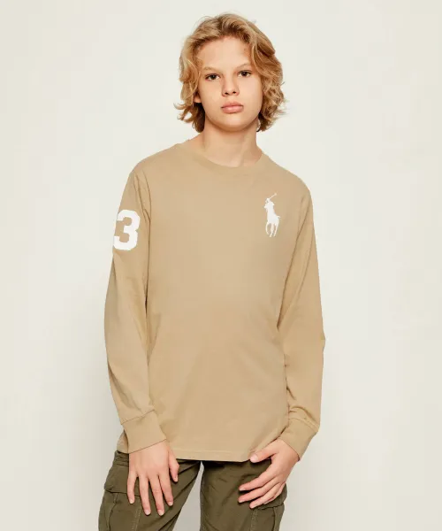 Longsleeve POLO RALPH LAUREN | μπεζ regular fit 853891
