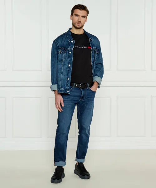 T-shirt | Regular Fit Tommy Hilfiger μαύρο