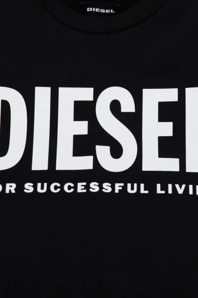 T-shirt | Regular Fit Diesel μαύρο
