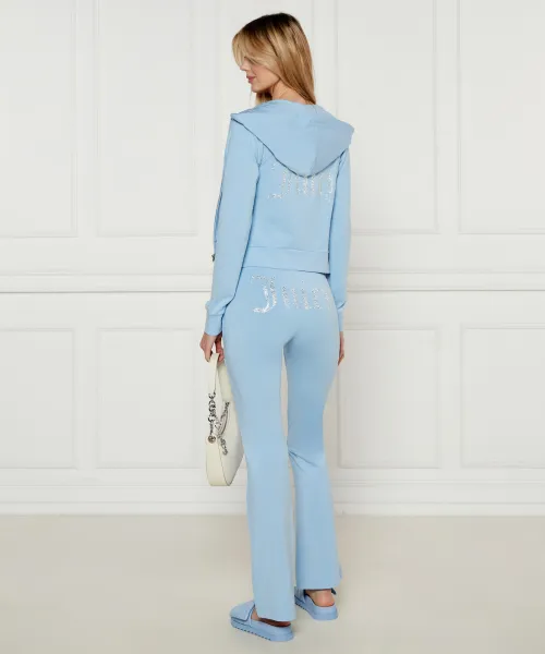 Αθλητικές φόρμες APOLLO | flare fit | low rise Juicy Couture χρώμα του ουρανού