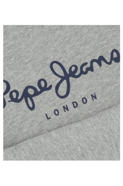 t-shirt art | regular fit Pepe Jeans London γκρί