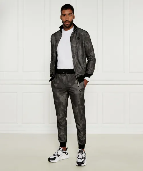 Αθλητική φόρμα Camouflage Philipp Plein γραφίτη