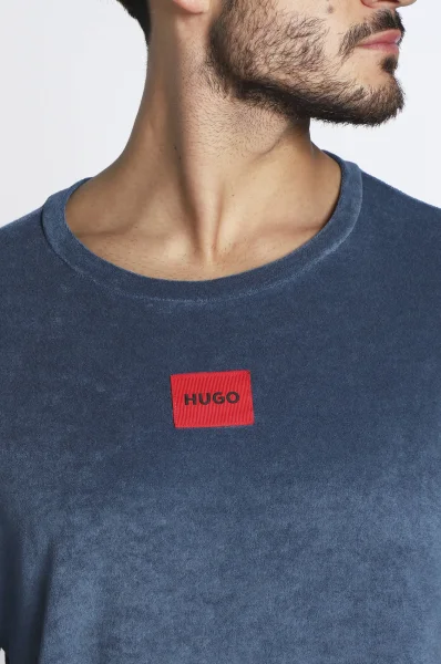 Πιτζάμες Terry Me | Regular Fit Hugo Bodywear χρώμα θαλλάσης
