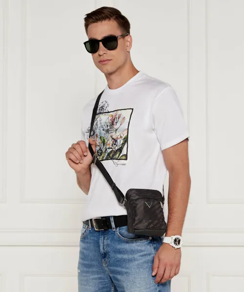 Τσάντα reporter VENEZIA Guess μαύρο