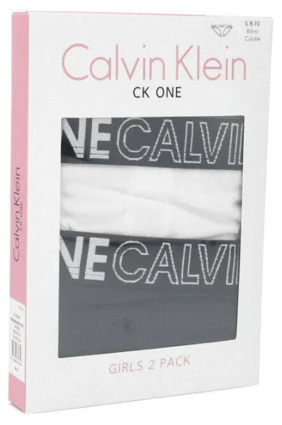 Slip 2-pack Calvin Klein Underwear μαύρο