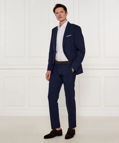 Παντελόνι Blayr | Slim Fit | με την προσθήκη μαλλιού Joop! ναυτικό μπλε