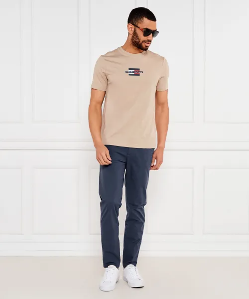 Παντελόνια chino H-Kane-RDS | Tapered fit BOSS BLACK ναυτικό μπλε
