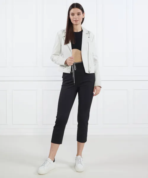 Παντελόνι | Cropped Fit Patrizia Pepe μαύρο
