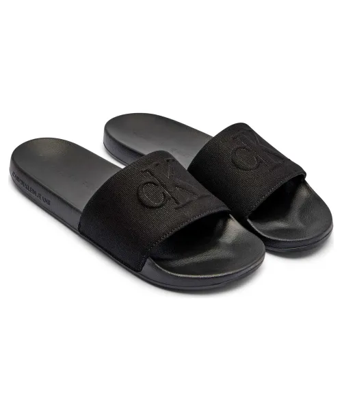 Παντόφλες Calvin Klein Jeans μαύρο