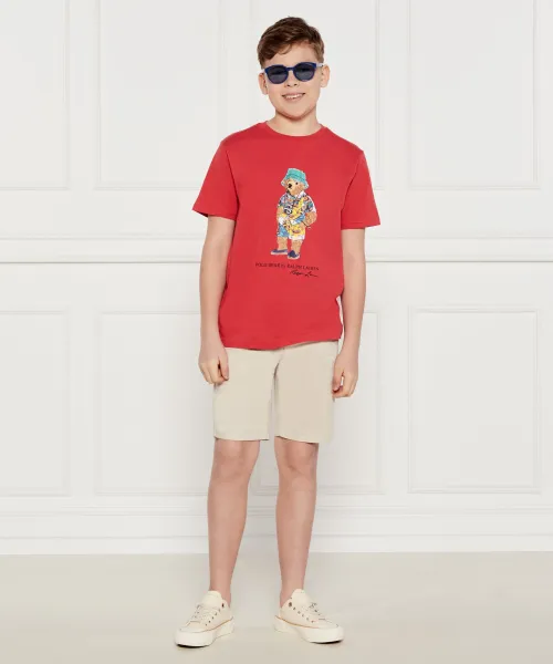 T-shirt | Regular Fit POLO RALPH LAUREN κόκκινο