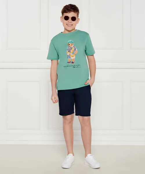 T-shirt | Regular Fit POLO RALPH LAUREN πράσινο