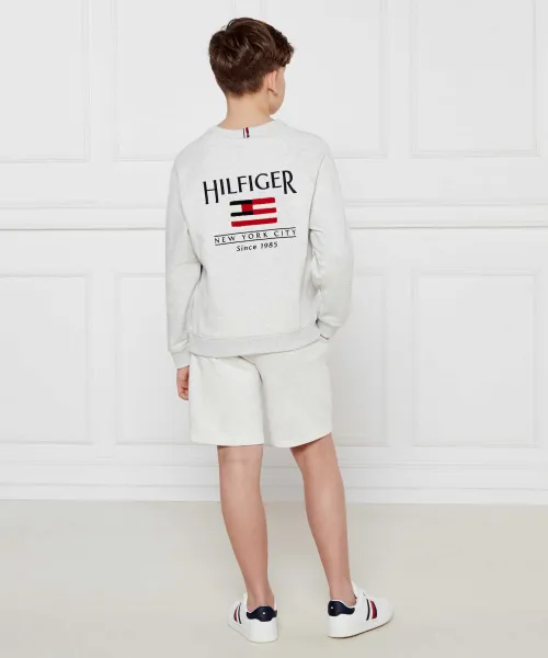 Μπλούζα | Relaxed fit Tommy Hilfiger γκρί
