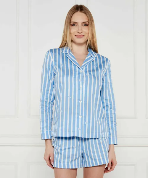 Πιτζάμες | Regular Fit LAUREN RALPH LAUREN χρώμα του ουρανού