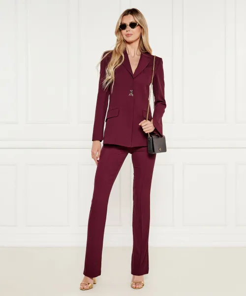 Παντελόνι Patrizia Pepe | μωβ Regular Fit 8P0747 A454
