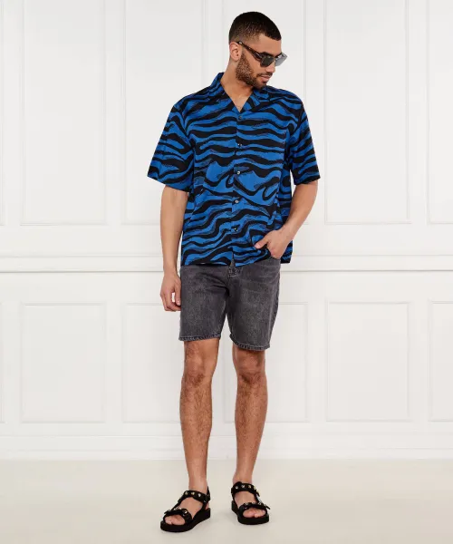 Τζιν σορτς | Relaxed fit Karl Lagerfeld Jeans μαύρο