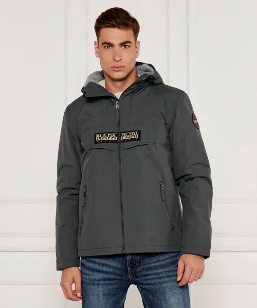 Μπουφάν Rainforest Napapijri | πράσινο Regular Fit NP0A4HES