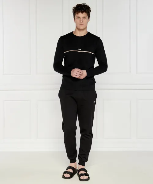Longsleeve Unique | Regular Fit BOSS BLACK μαύρο