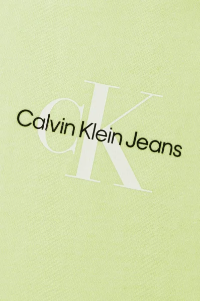 T-shirt | Regular Fit CALVIN KLEIN JEANS μέντα